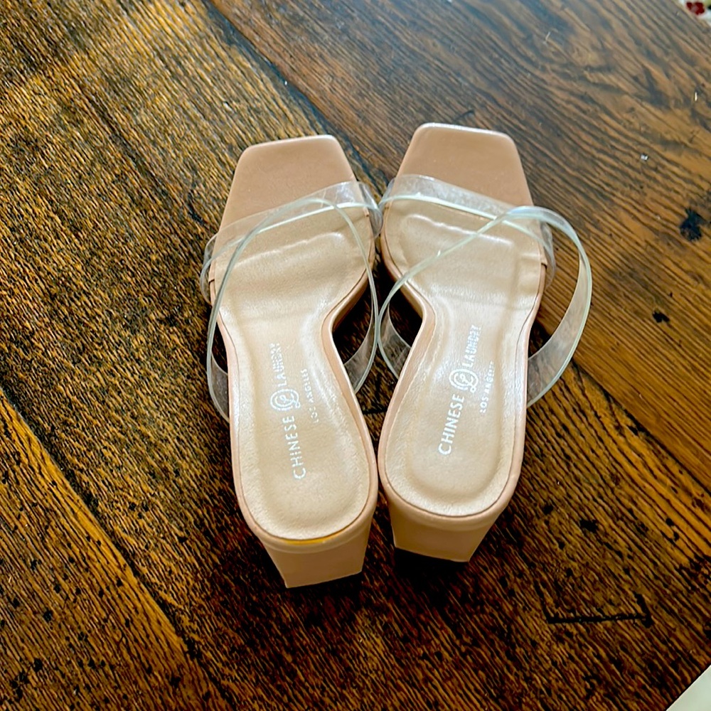 Chinese Laundry Sandals! Like new!